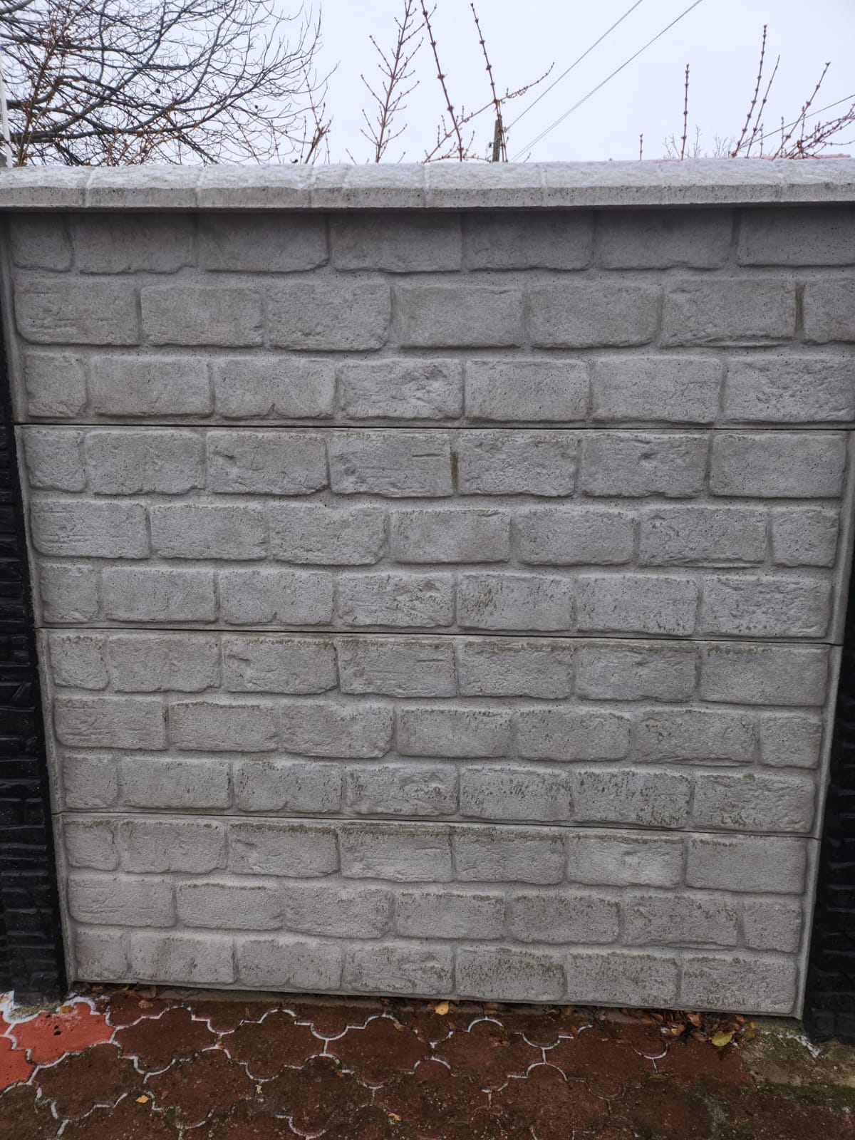 Betonzaun von Zaunfuchs Berlin